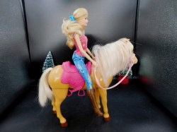 barbie and horse side b